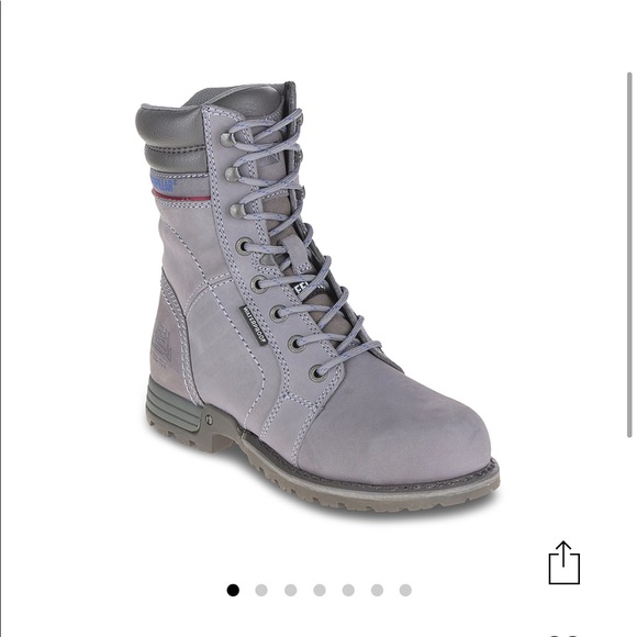 Caterpillar Shoes - CAT Women's Echo Waterproof Steel Toe Work Boot 6.5